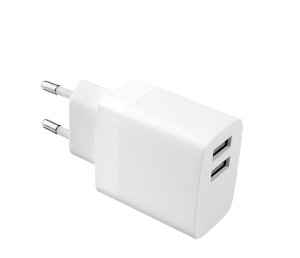 FIXED Ładowarka sieciowa 17W 2xUSB-A + kabel USB-C 1m biały - 1342401 - zdjęcie 3